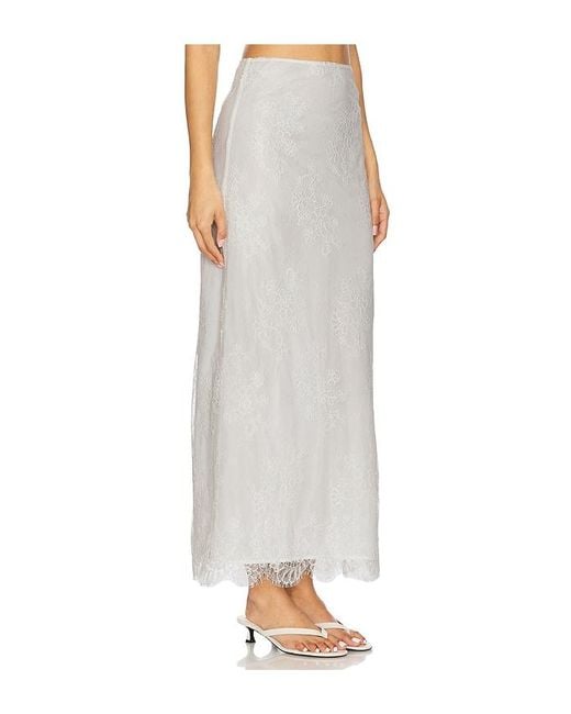 Stone Cold Fox White X Revolve Audrey Maxi Skirt