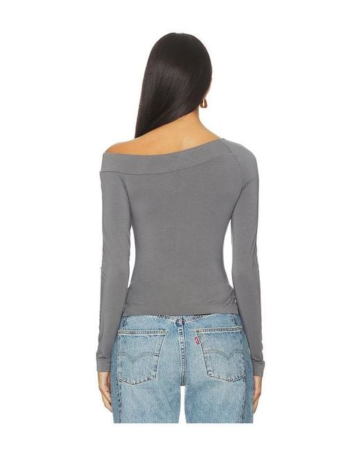 Free People Black The After Long Sleeve