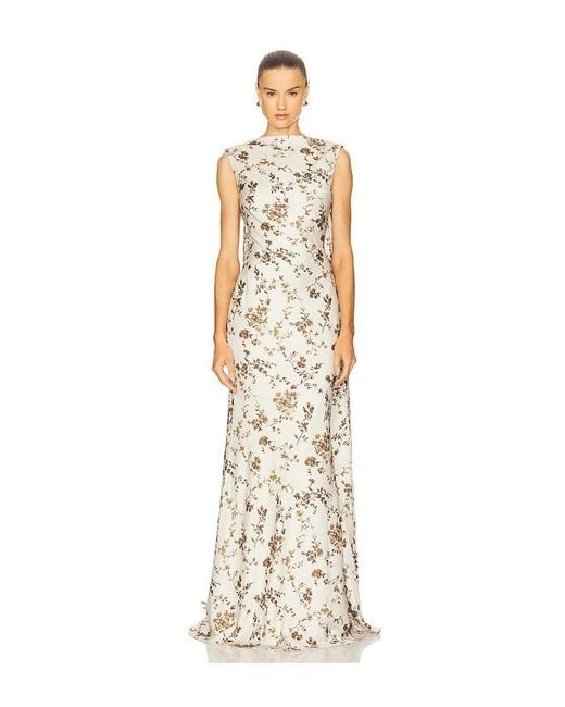 SAU LEE White Abendkleid Callie