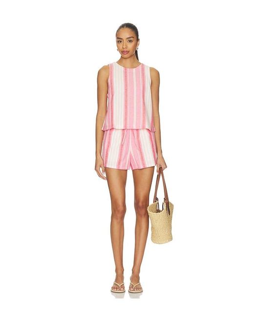 Beach Riot Pink Dollie Sleeveless Top