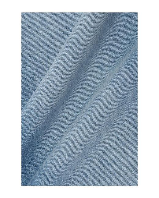 GRLFRND Blue Bella Low Rise Boyfriend Drawstring