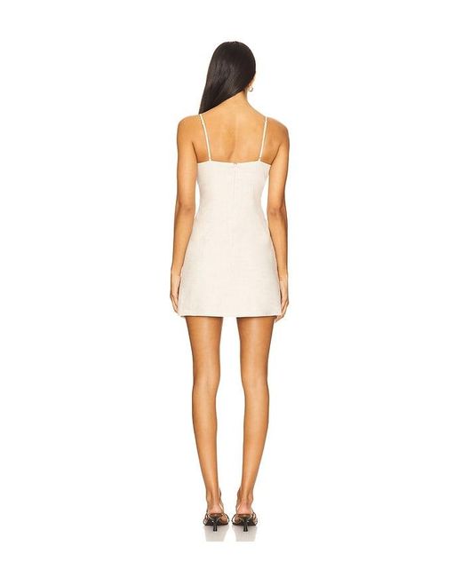 Lovers + Friends White Beatrice Mini Dress