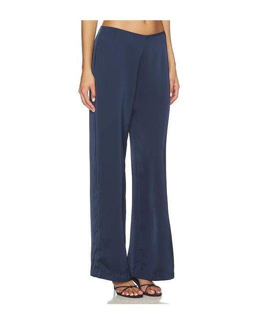 Amanda Uprichard Blue Linda Pants