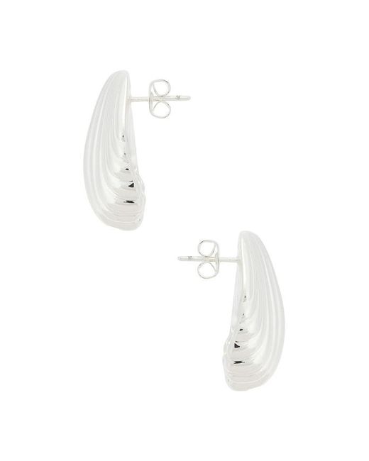 Anni Lu White Ohrstecker Shell