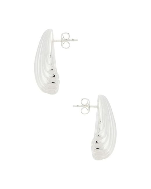 Anni Lu White Ohrstecker Shell