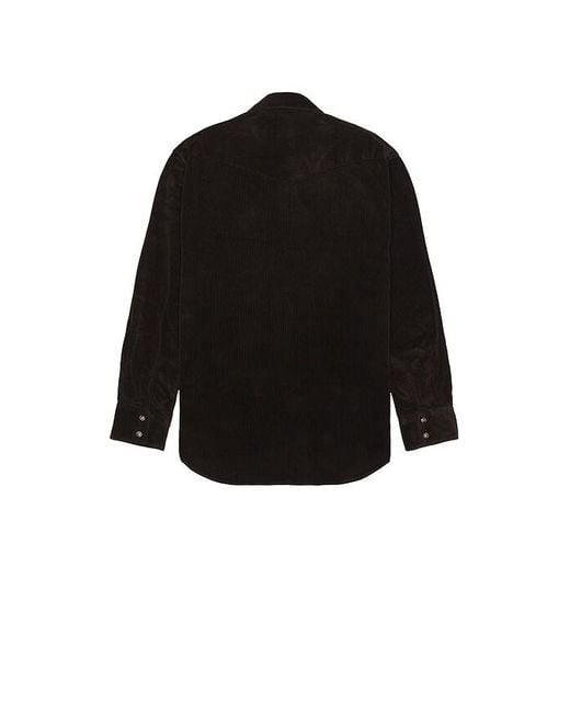 NN07 Ricky Cord Shirt in Black für Herren