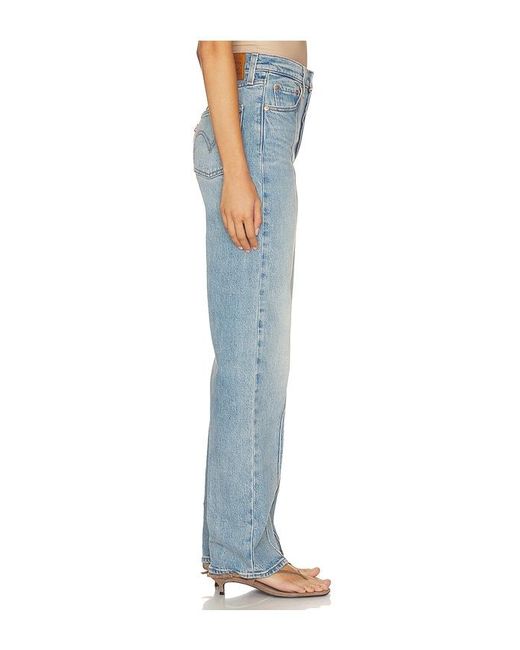 Levi's Blue Ribcage Full Length Straight