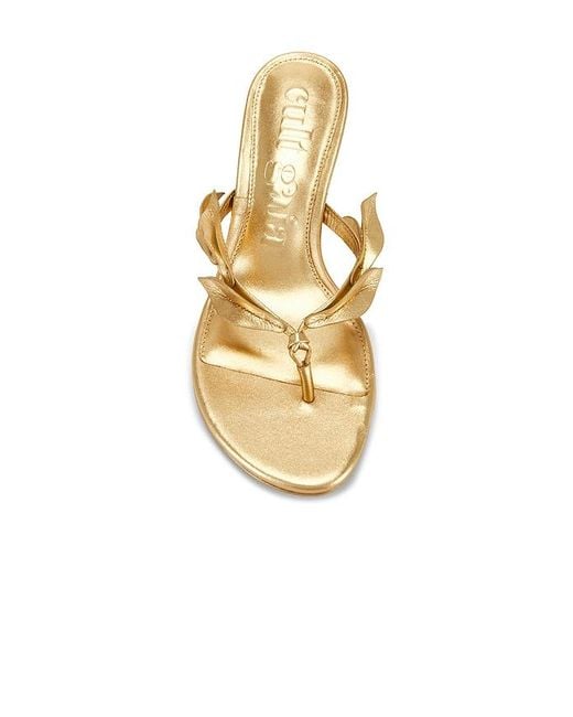 Cult Gaia Metallic Andie Sandal