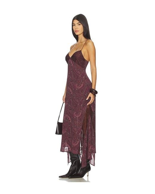 AFRM Purple Christina Dress