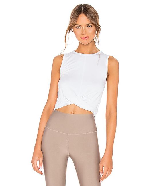 Alo Yoga Blue Cover Tank