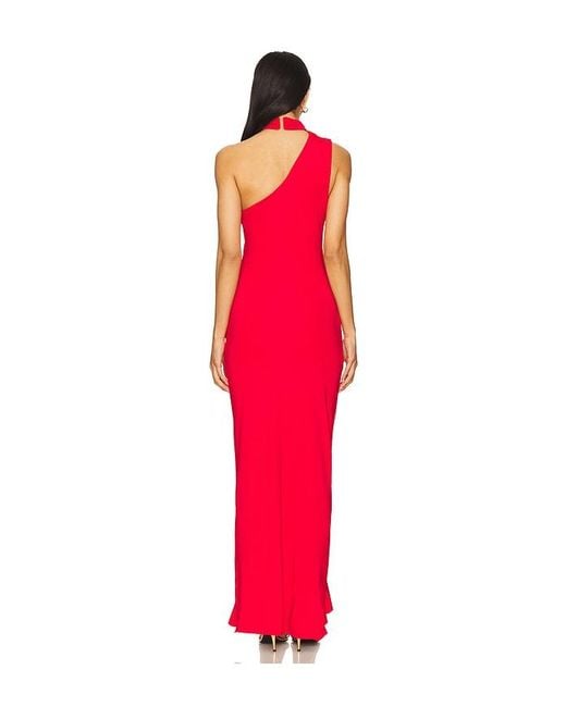 superdown Red Sardina Maxi Dress
