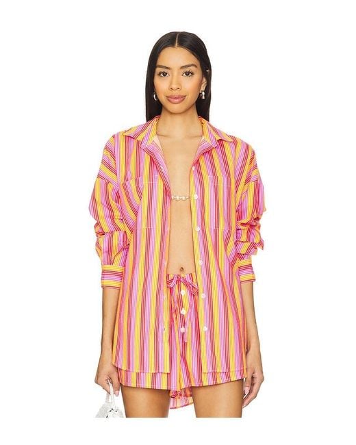 LSPACE Pink Santa Cruz Tunic