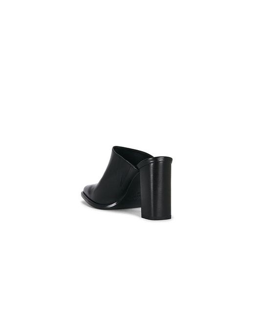 Jonathan Simkhai Black Carolyn Vachetta Leather Mule