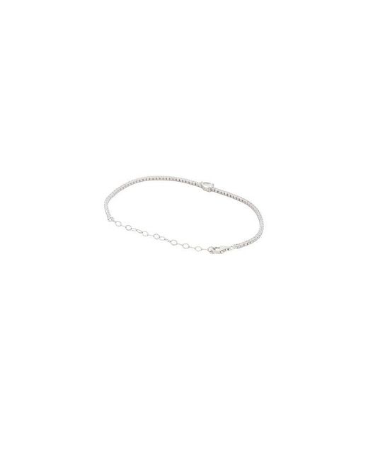 Mazin Jewels Black Pear Drop Tennis Bracelet