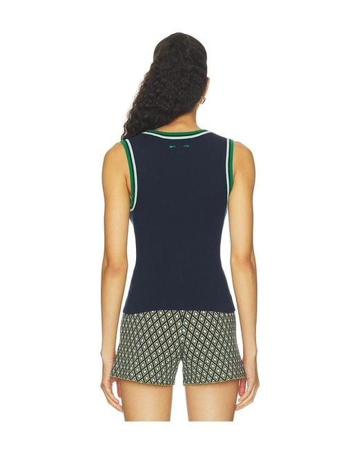 The Upside Blue Joey Knit Tank Top