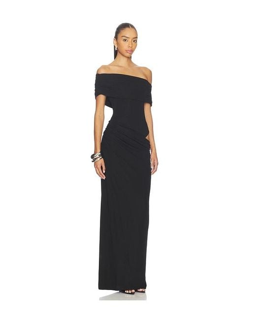 Nbd Black Hadar Maxi Dress