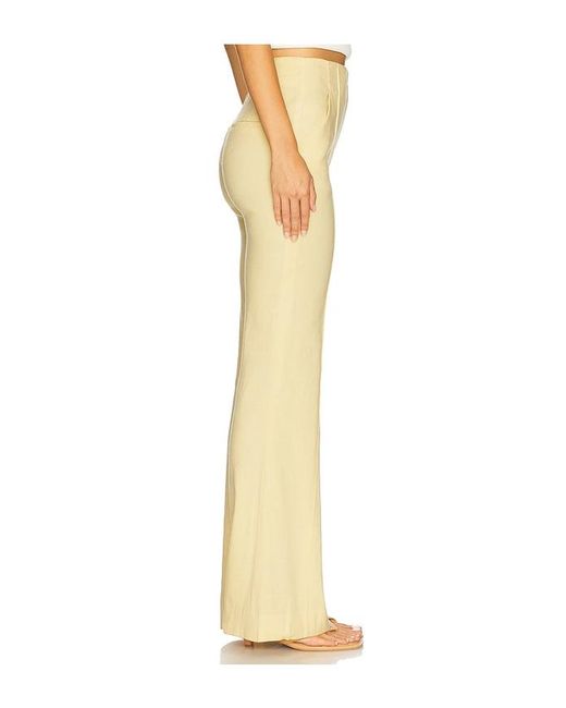 Veronica Beard Yellow Komi Pant