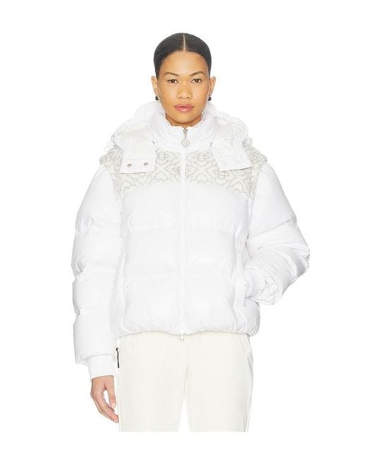 Casablanca White Puffer With Removable Sleeves