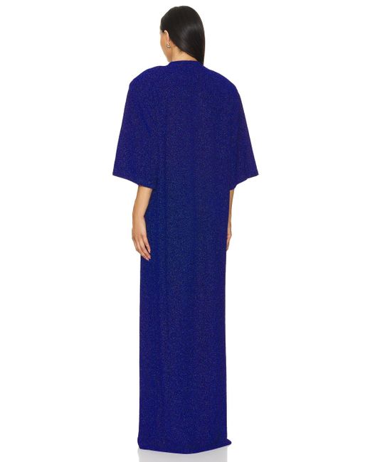 Fiorucci Padded Tee Dress Blue