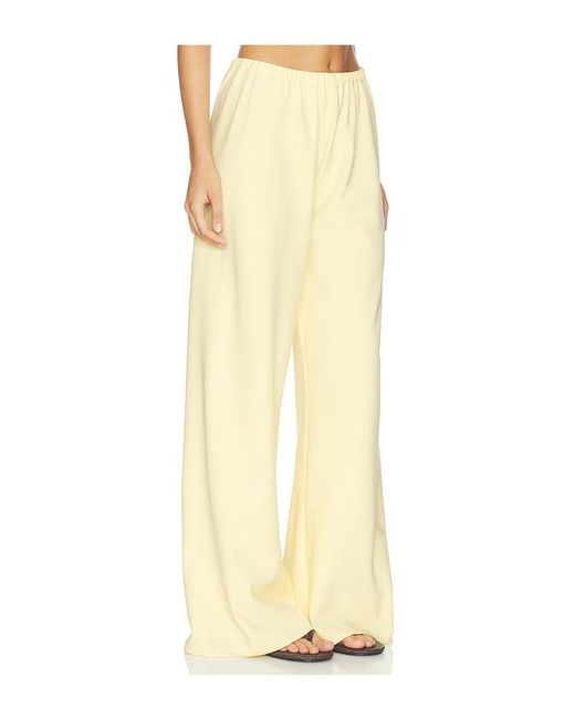 La Ligne Natural Crepe Colby Pants