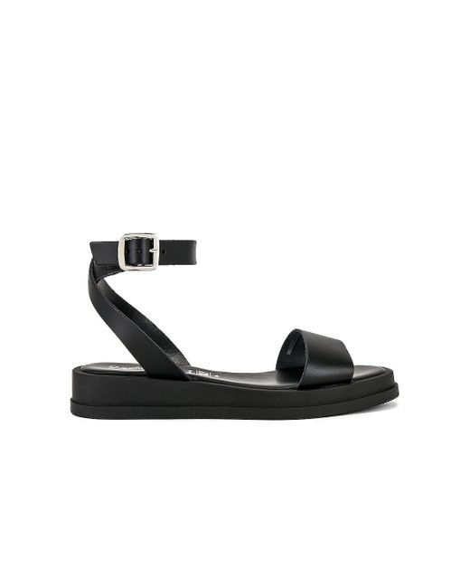 Seychelles Note To Self Sandal in Black Leather (Black) - Lyst