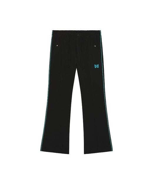 Needles Black Piping Cowboy Pant Poly Double Cloth for men