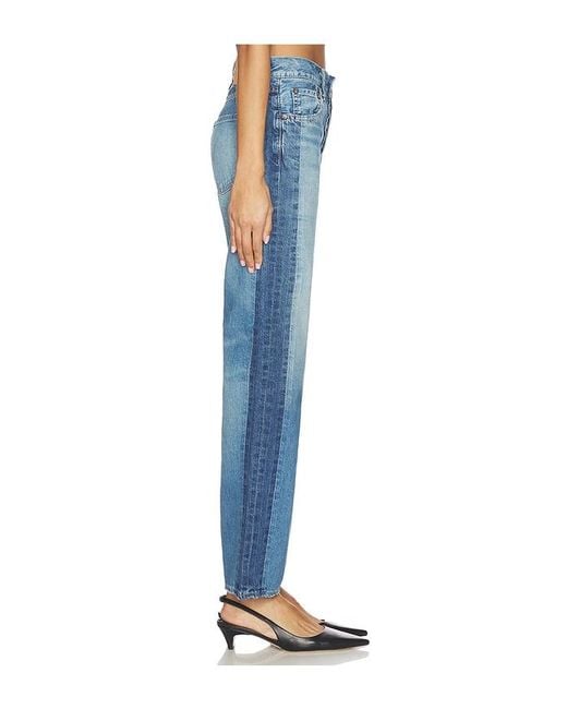 Moussy Blue Clermont Straight Jeans