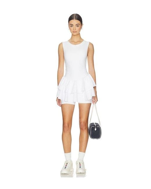 Free People White X Fp Movement Field Day Skortsie