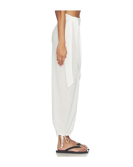 Lovers + Friends White Billie Pant