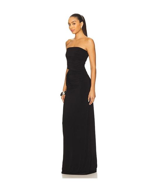 Lovers + Friends Black Averie Gown