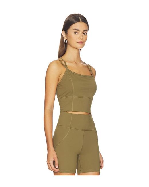 Halfdays Natural Hattie Longline Top