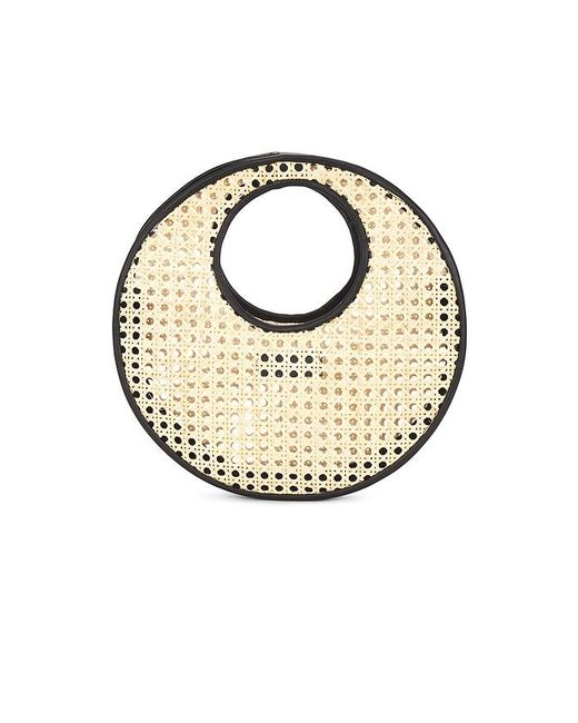 Bembien Multicolor Anouk Rattan Top Handle Bag