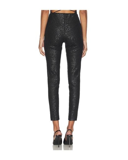 Norma Kamali Black Cropped Legging