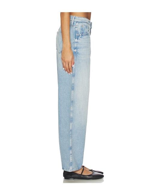 Mother Blue The Delinquent Button Nerdy Jeans