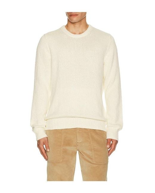 Faherty Brand Strick Heirloom in Natural für Herren