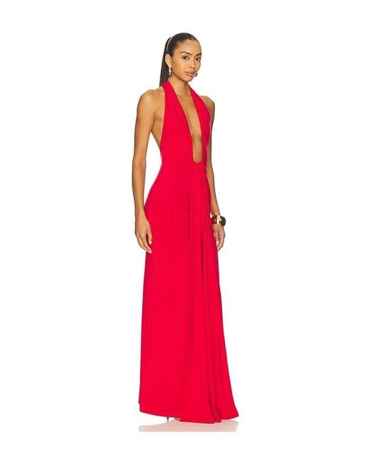 Lovers + Friends Red Antoinette Gown