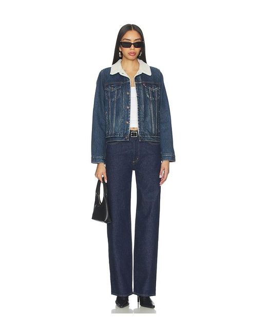 Levi's Blue Original Sherpa Trucker