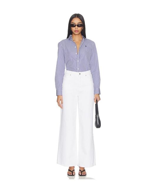 Rolla's White Relaxed Sailor Jeans