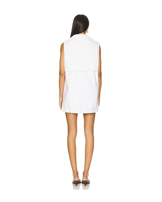 seventy + mochi White Kaia Blazer