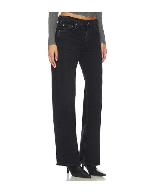 Citizens of Humanity Black Nora Trouser Leg Jeans