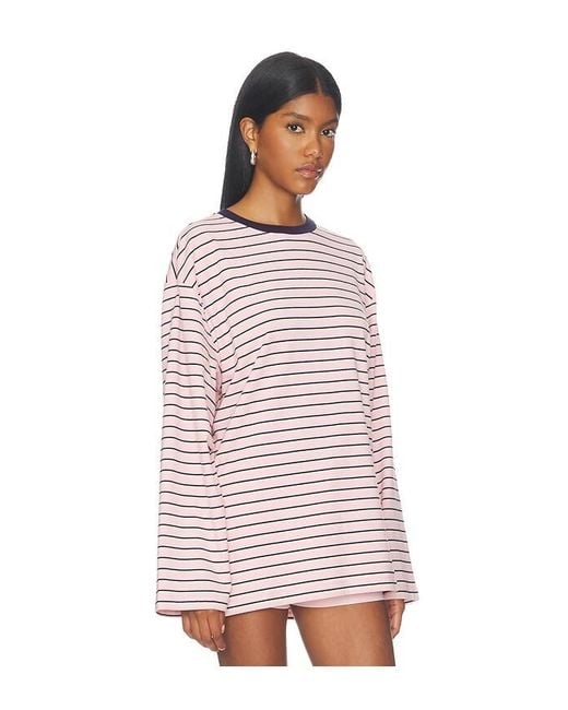 Lovers + Friends White Collins Top