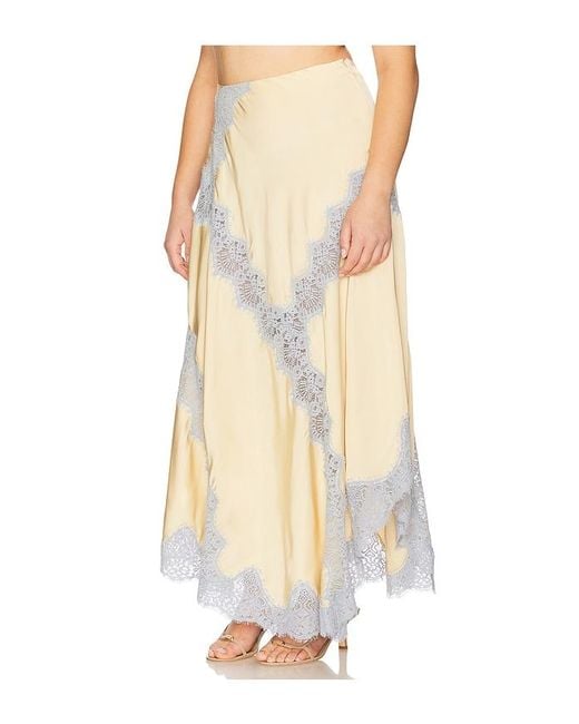 L'academie Natural 'Academie Lay Midi Skirt