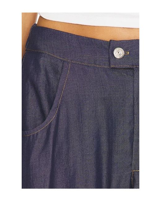 EB DENIM Blue Eddie Bowed Pant
