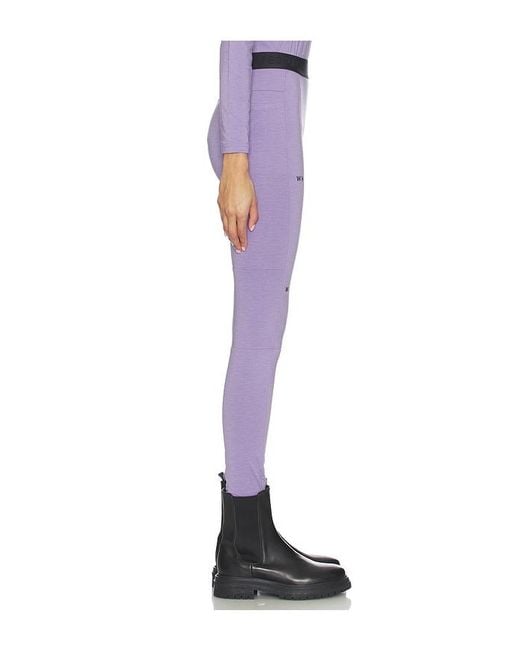 White/space Purple Graphene Base Pant