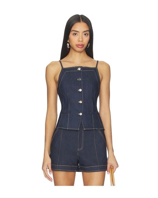 Cinq À Sept Blue Sloane Top