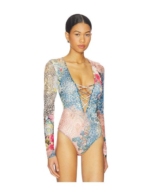 AFRM Multicolor Eaton Bodysuit