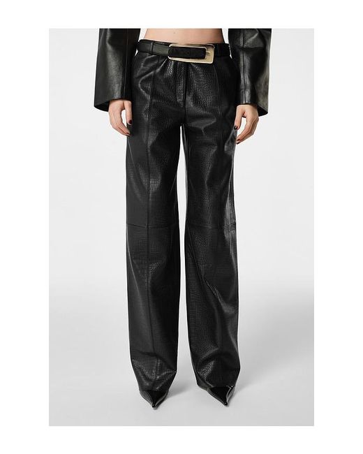 REVOLVE LOS ANGELES Black Agnes Leather Pant