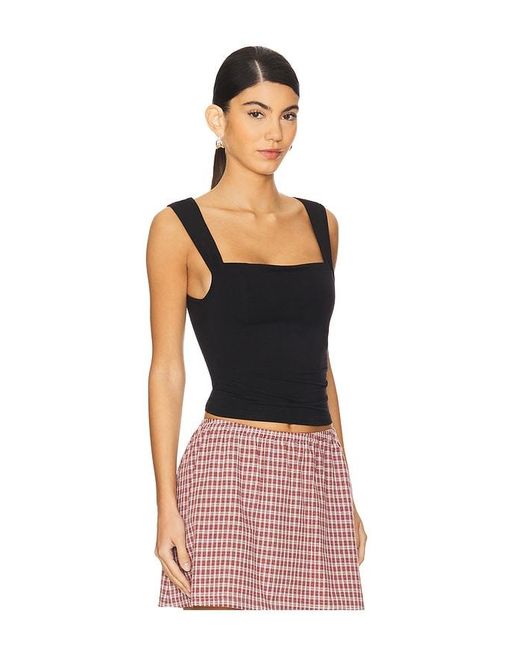 Apres Studio Black Soft Bodice Top