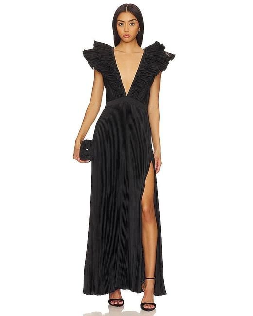 L'idée Black Tuileries Gown