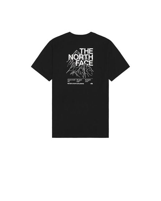 メンズ The North Face Tシャツ Black
